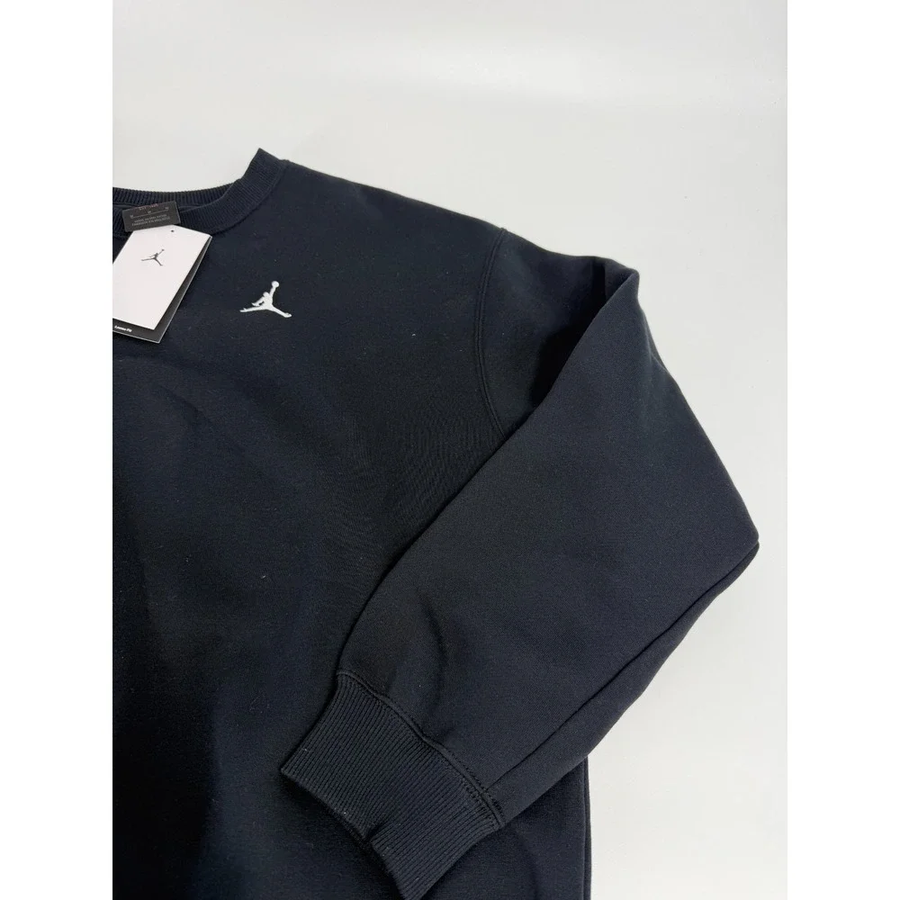 Nike Women's Air Jordan‎ Brooklyn Fleece Sweatshirt Size XS Black FV7074-010 NWT